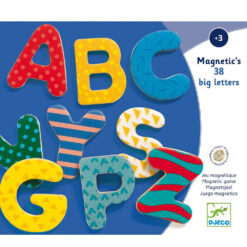 38 magnetische hoofdletters