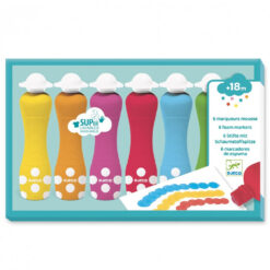 6 foam markers