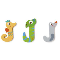 Scratch letter J