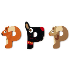 Scratch letter P