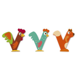 Scratch letter V