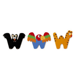 Scratch letter W