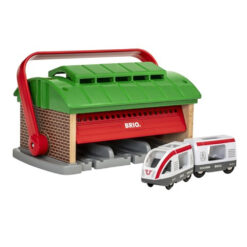 Train Garage with handle