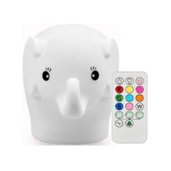 Siliconen nachtlampje olifant