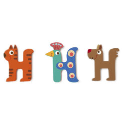 Scratch letter H