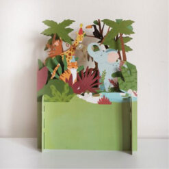 3d pop up jungle