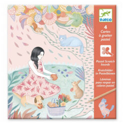 Djeco pastel kras plaatjes
