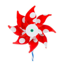 windmolen met stippen 16cm