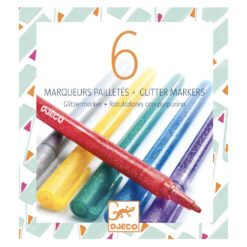 Djeco 6 glitterstiften