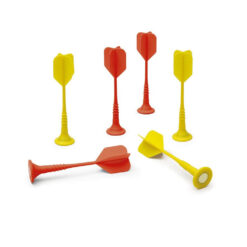 darts vervangset rood/geel