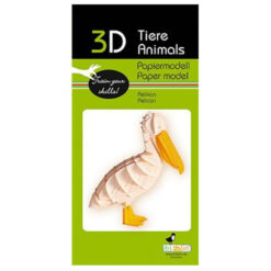 3d papiermodel pelikaan