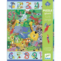 Djeco puzzel 1 tot 10 jungle