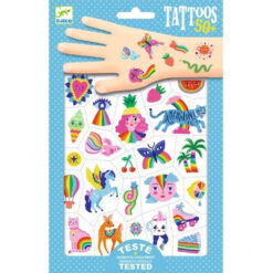 Djeco tattoo regenboog