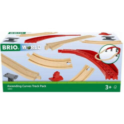 Brio Ascending curves track pack