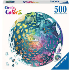 Ravensburger Round puzzle Circle of colors Ocean and Submarine 500 pcs
