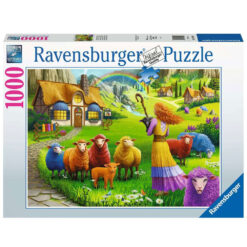 Ravensburger puzzel De kleurrijke wolwinkel 1000pcs