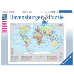 Ravensburger puzzel Staatkundige wereldkaart 1000 pcs