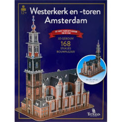 3D gebouw Westerkerk en -toren