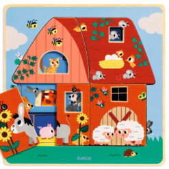 Djeco Puzzel Chez Moo
