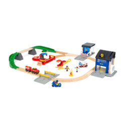 Brio rescue team train set