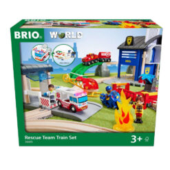 Brio rescue team train set