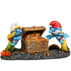 Smurfen onderwater schat