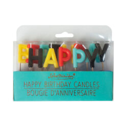 Happy birthday candles