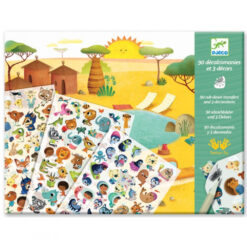 Djeco krasplaatjes dieren