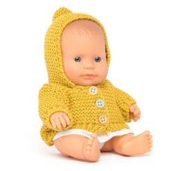 Babypop Europees meisje 21 cm