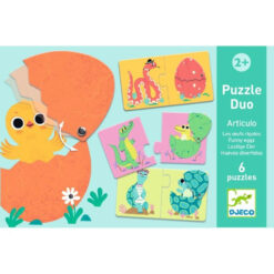Djeco puzzel duo grappige eieren