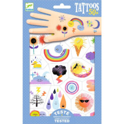Djeco tattoo het weer