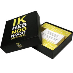 Ik heb nog nooit origineel