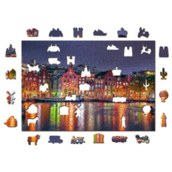 Puzzel Amsterdam by Night