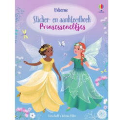 Sticker en aankleedboek Prinsessenelfjes