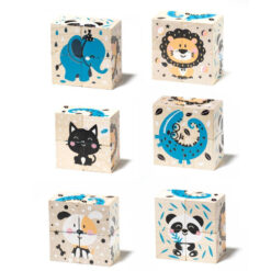 Cubika houten blokpuzzel