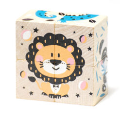 Cubika houten blokpuzzel