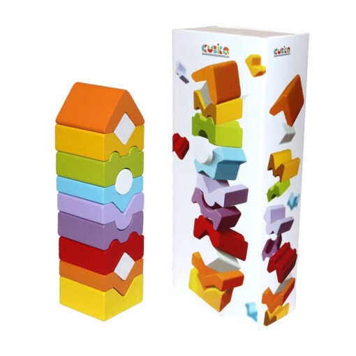 Cubika houten stapelblokken LD10